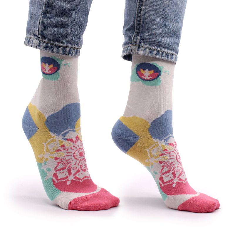 Hop Hare Bamboo Socks S/M - Meditation