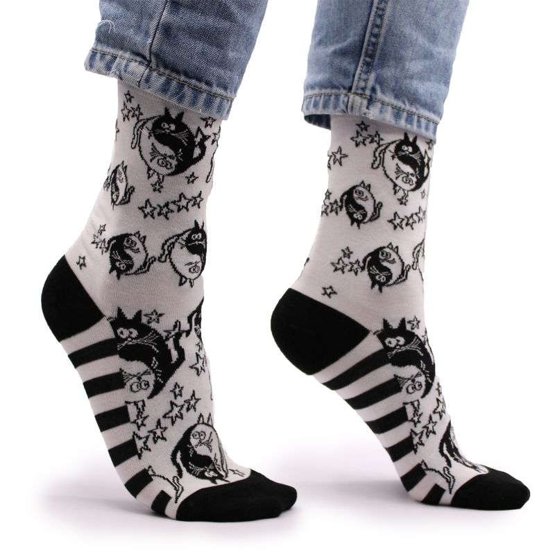 Hop Hare Bamboo Socks S/M - Ying Yang