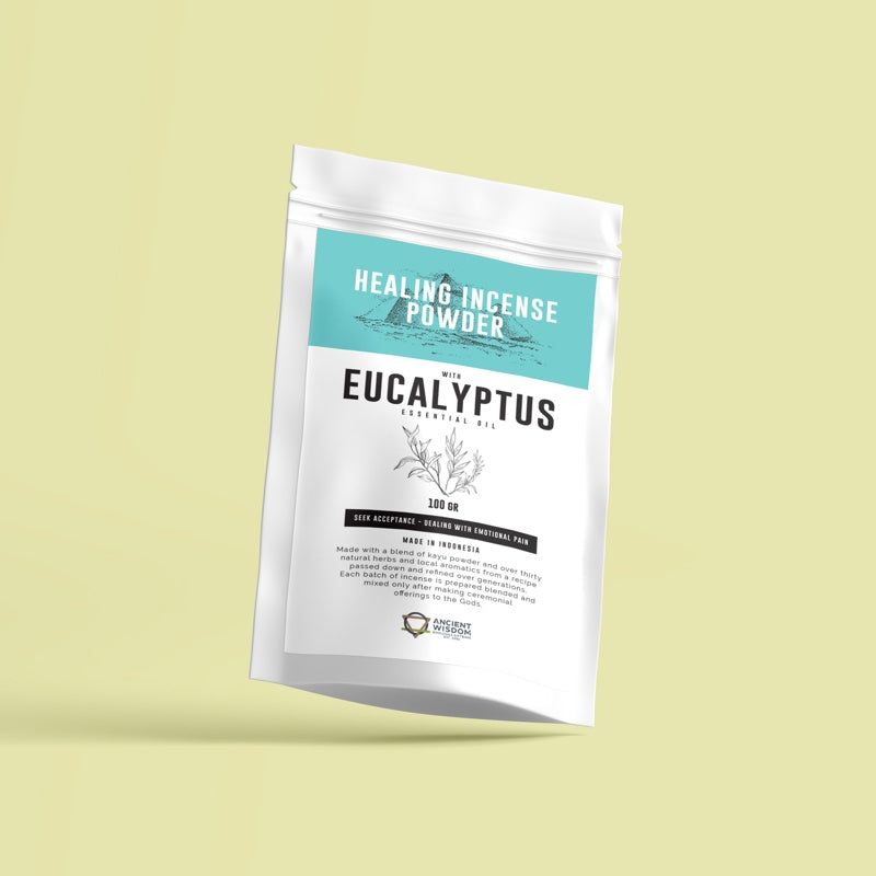 Healing Incense Powder - Eucalyptus 100gm