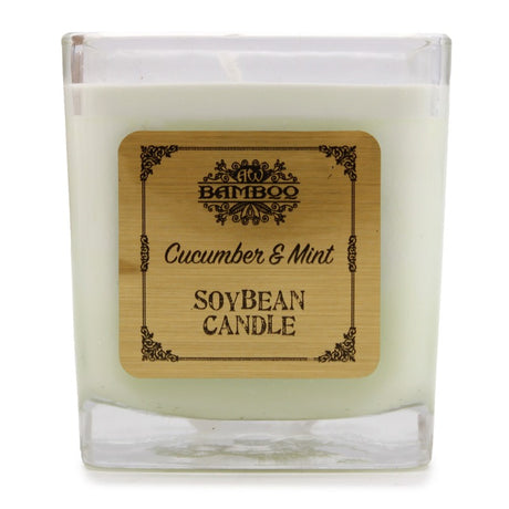 Soybean Jar Candles - Cucumber & Mint