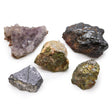 Rare Mineral Specimens - Pack of 5 - Mix 2