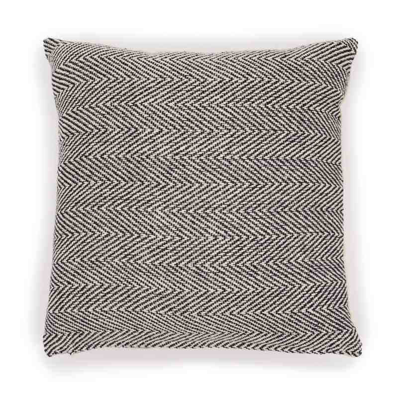 Classic Cushion Cover - Herringbone Fine Grey - 40x40cm