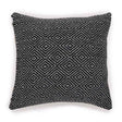 Classic Cushion Cover - Maze Black - 40x40cm