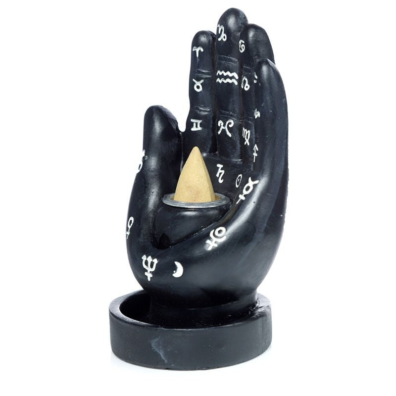 Mantric Hand/Tarot Hand Palm Backflow Incense Burner