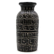 Greek Straight Vase - Chocolate