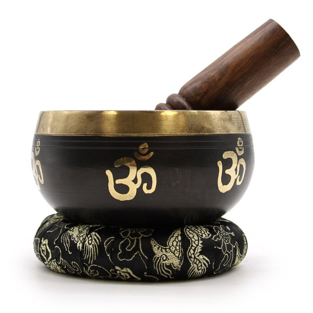 Yoga Om Singing Bowl Set