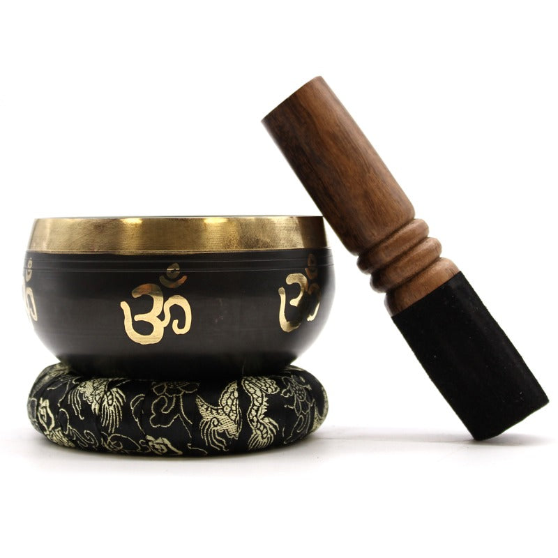 Yoga Om Singing Bowl Set