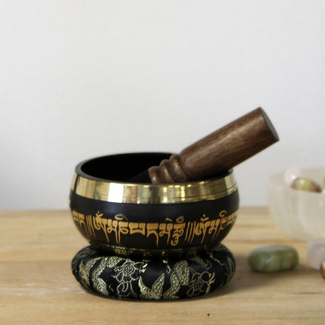 Lotus Flower Singing Bowl Set