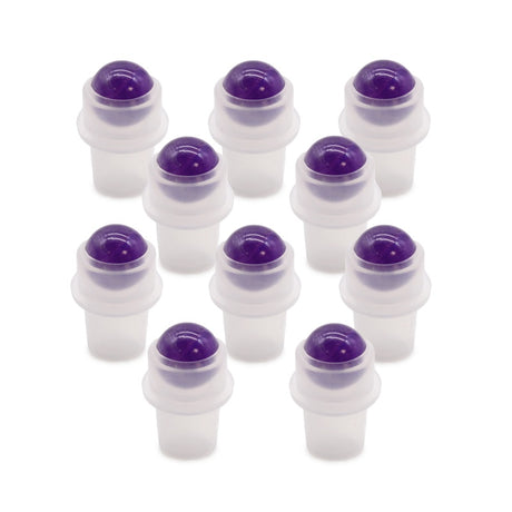 Gemstone Roller Tip for 5ml Bottle - Amethyst