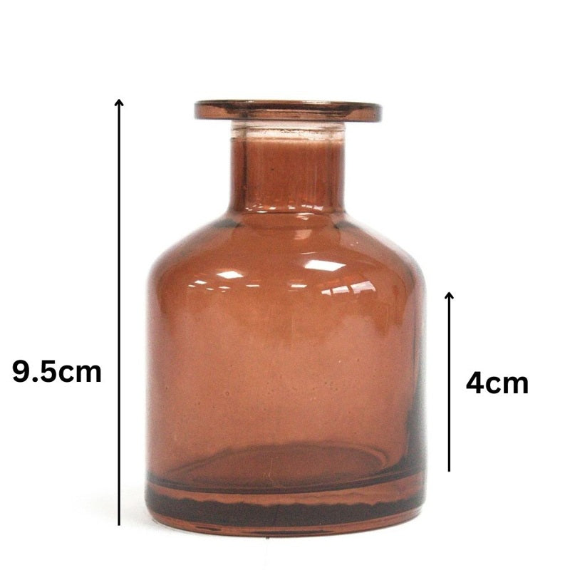 140 ml Round Alchemist Reed Diffuser Bottle - Brown