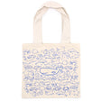 Big Cotton Shopping Bag - 38x42cm - Sea Life - 10oz
