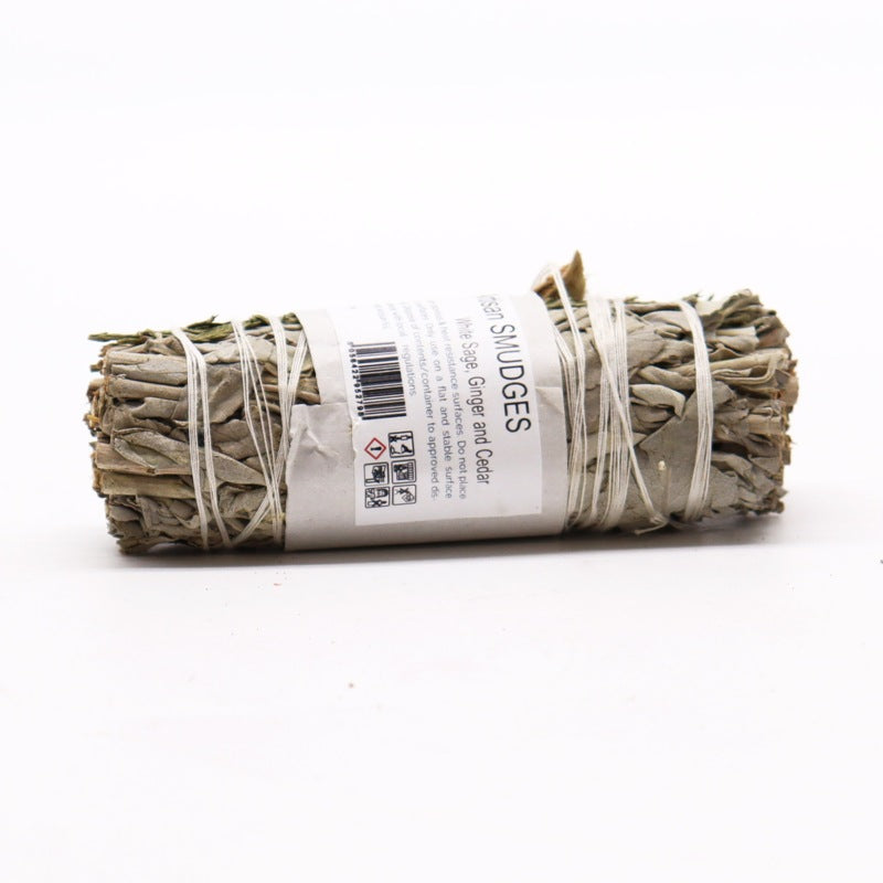 Smudge Stick - White Sage, Ginger and Cedar