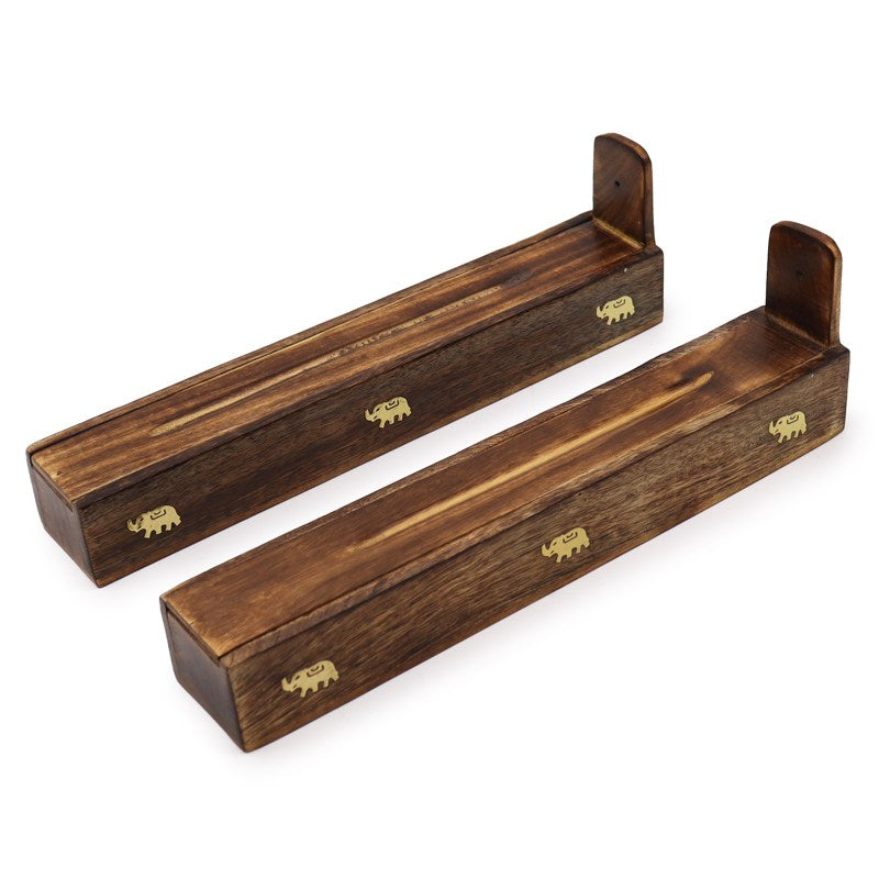 Mango Wood Incense Box - Assorted