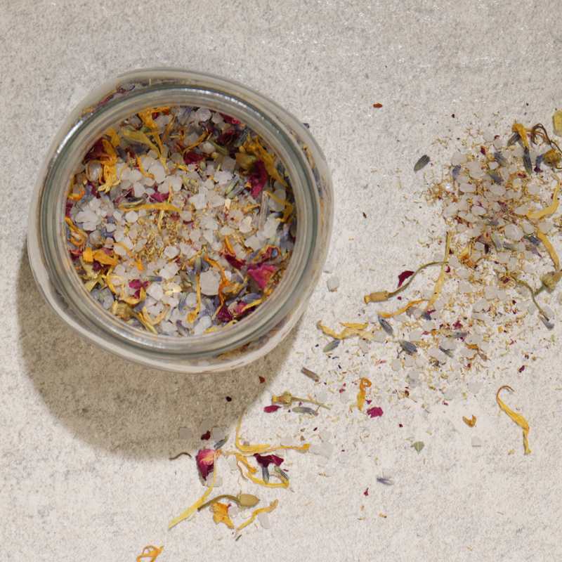 Floral Bath Soak - Natural - 140g