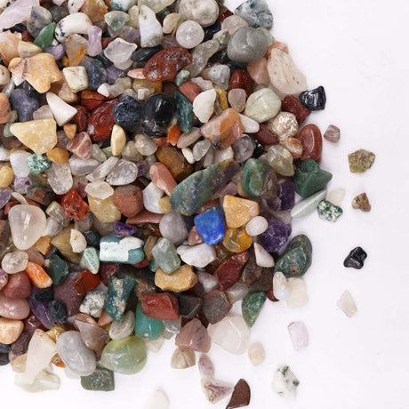 Mixed Natural Gemstone Chips - 1KG