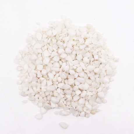 White Quartz Gemstone Chips Bulk - 1KG