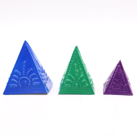 Incense Powder Mould Set -  Blue Green Purple