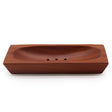 Classic Mahogany Soap Dish - Rectangle