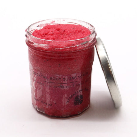 Fragranced Sugar Body Scrub - Strawberry Rum 300g