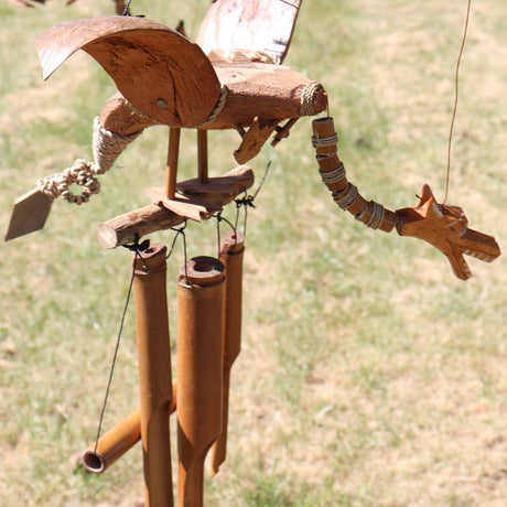 Coconut Dragon Wind Chimes