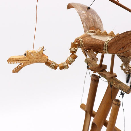 Coconut Dragon Wind Chimes