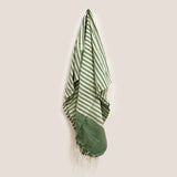 Cotton Pario Throw - 100x180 cm - Picnic Green