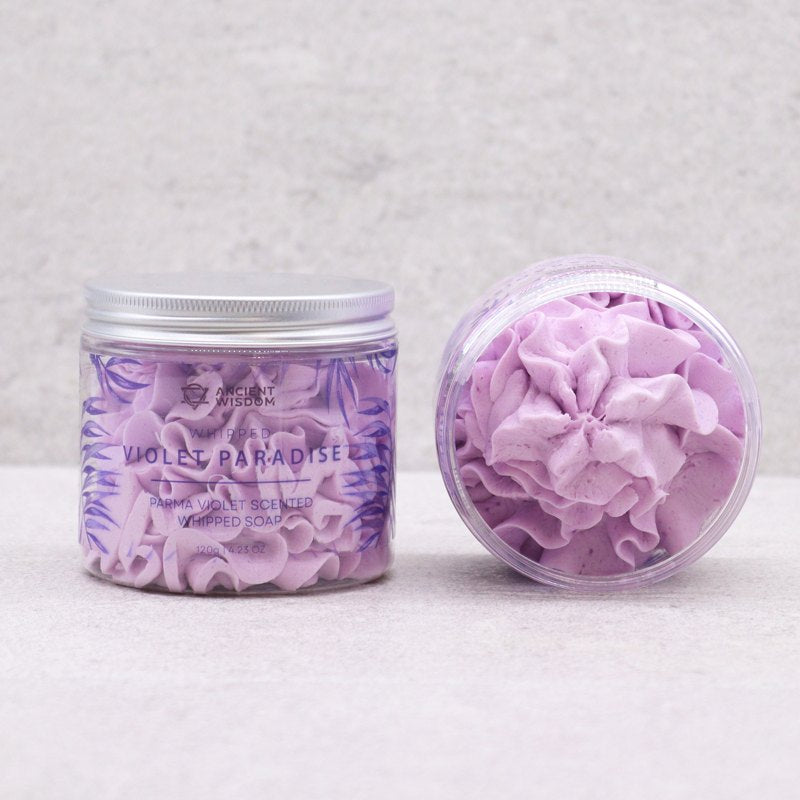 Parma Violet Whipped Soap 120g