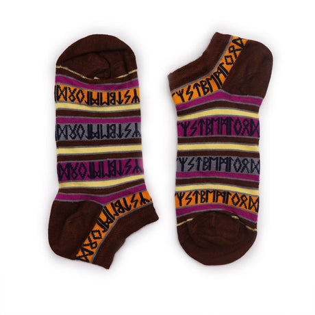 S/M Hop Hare Bamboo Socks Low (3.5-6.5) - Rune Stones