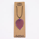 Necklace - Bravery Leaf - Multicoloured