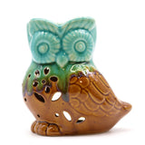 Classic Rustic Oil Burner - Owl Side-on (assorted)