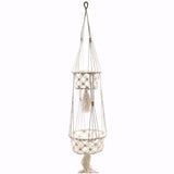 Macrame Pot Holder - Double Holder