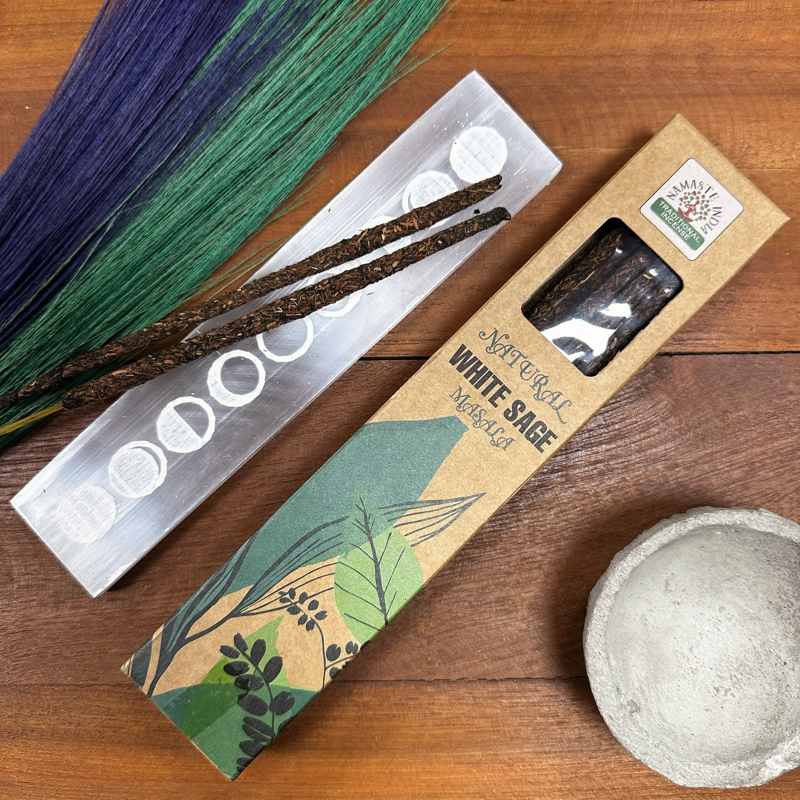 Natural Botanical Masala Incense - White Sage