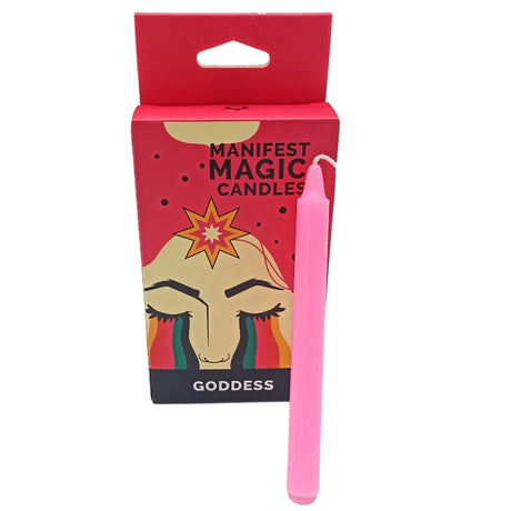 Manifest Magic Candles (pack of 12) - Pink