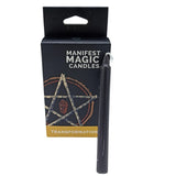 Manifest Magic Candles (pack of 12) - Black