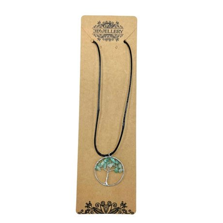 Tree of Life Pendant - Jade