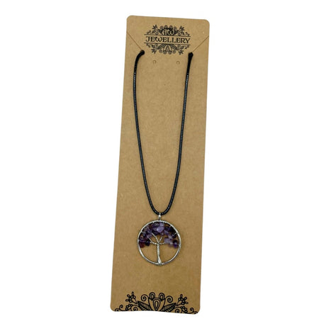 Tree of Life Pendant - Amethyst