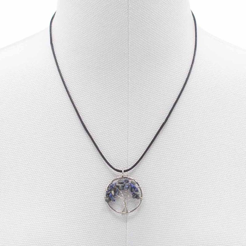 Tree of Life Pendant - Sodalite