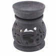 Small Soapstone Oil Burner 8cm - Om