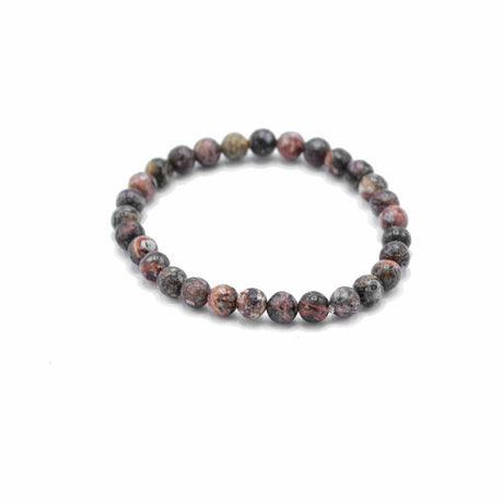 Gemstone Manifestation Bracelet - Lepard Skin - Courage