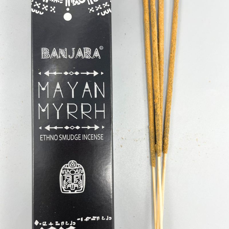 Banjara Tribal Smudge Incense - Mayan Myrrh