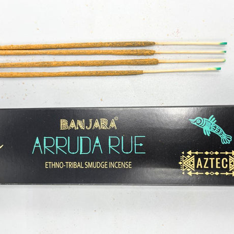 Banjara Tribal Smudge Incense - White Arruda Rue