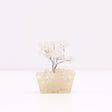 Mini Gemstone Tree On Orgonite Base - Rock Quartz (15 stones)