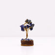 Mini Gemstone Tree On Wood Base - Sodalite (15 stones)