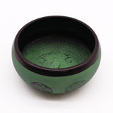 Earth Powder Singing Bowl - Mandala Buddha - 16cm