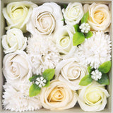 Square Box - Wedding Blessings - White & Ivory