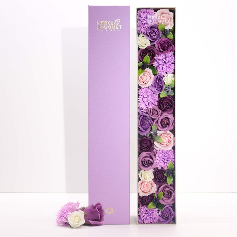 Extra Long - Lavender Rose & Carnation