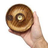 Incense Stick & Cone Burner Disc - Om