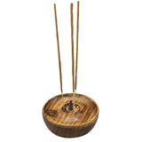 Incense Stick & Cone Burner Disc - Om