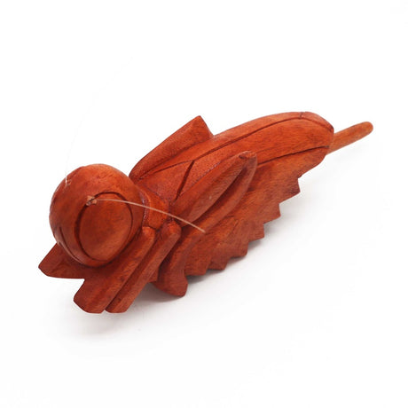 Churping Wooden Grasshopper