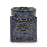 Square Buddha Burner - Dusty Blue